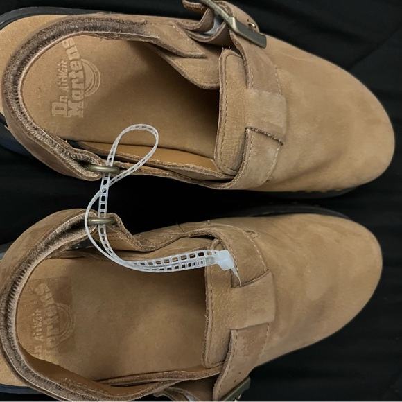 Dr. Martens Jorge ll Tan Slingback Clog with Buckle - Picture 4 of 10